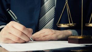 Trademark infringement and brand protection legal concept